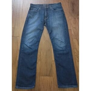 Johnston & Murphy Men's Regular Fit‎ Stretch Blue Denim Jeans Size 32x30